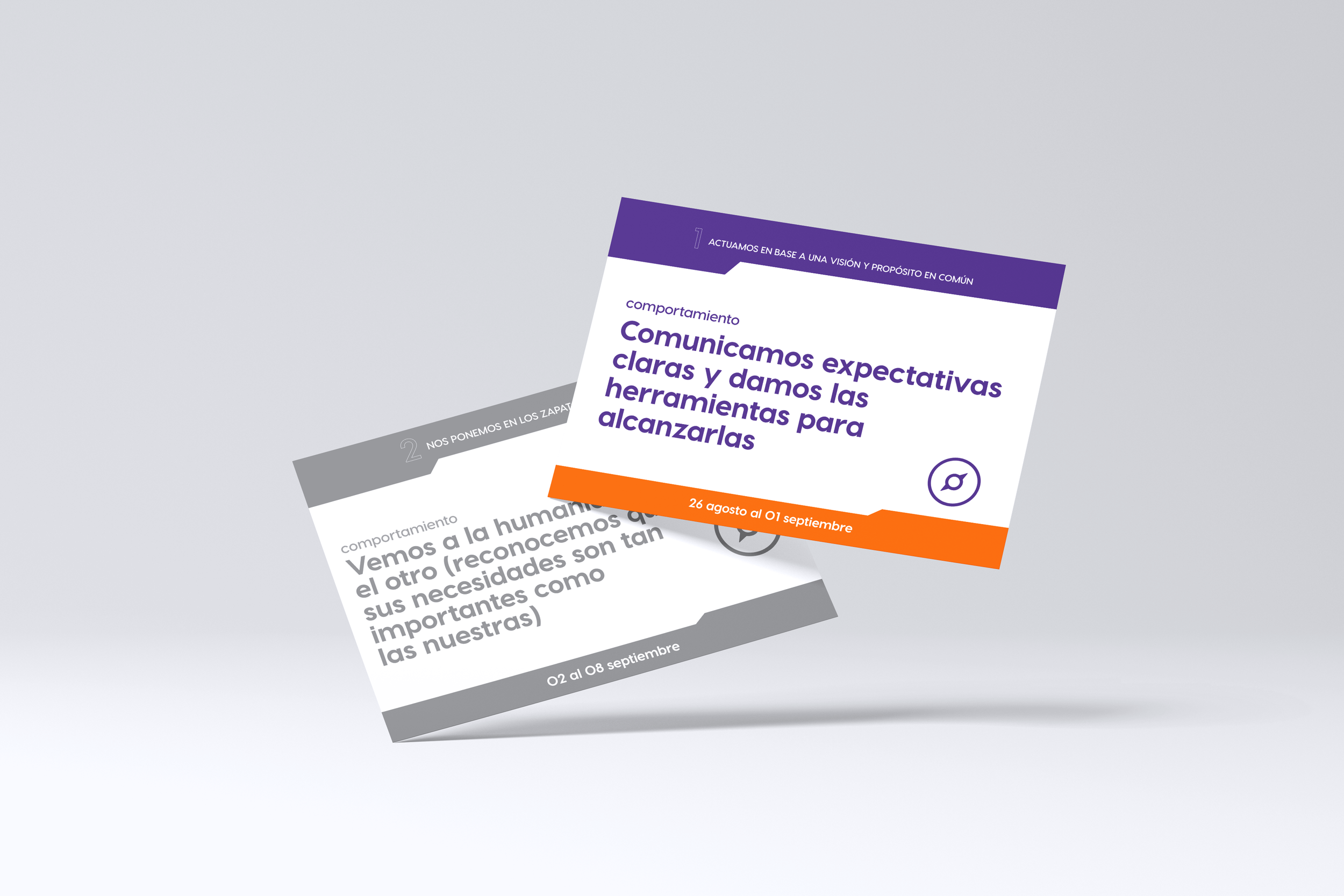 Modelo de liderazgo: Comportamiento de la semana