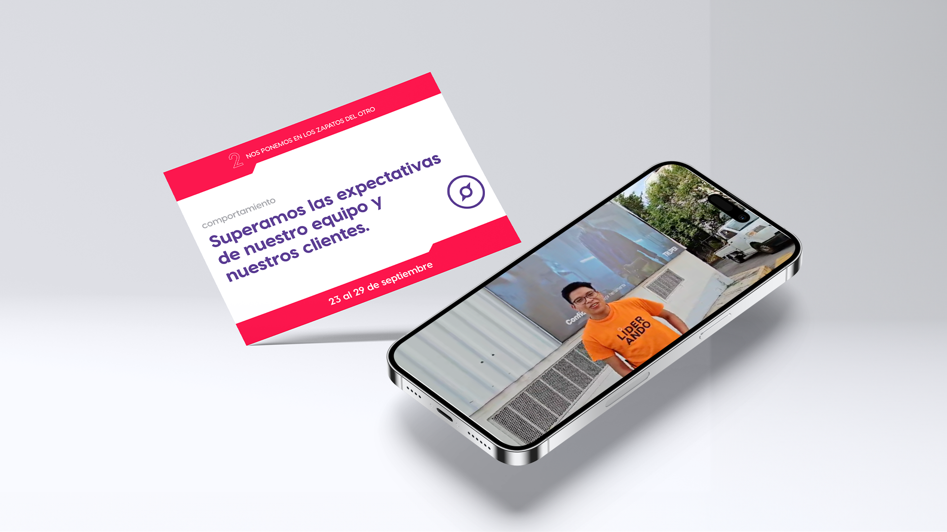 Modelo de liderazgo: Comportamiento de la semana