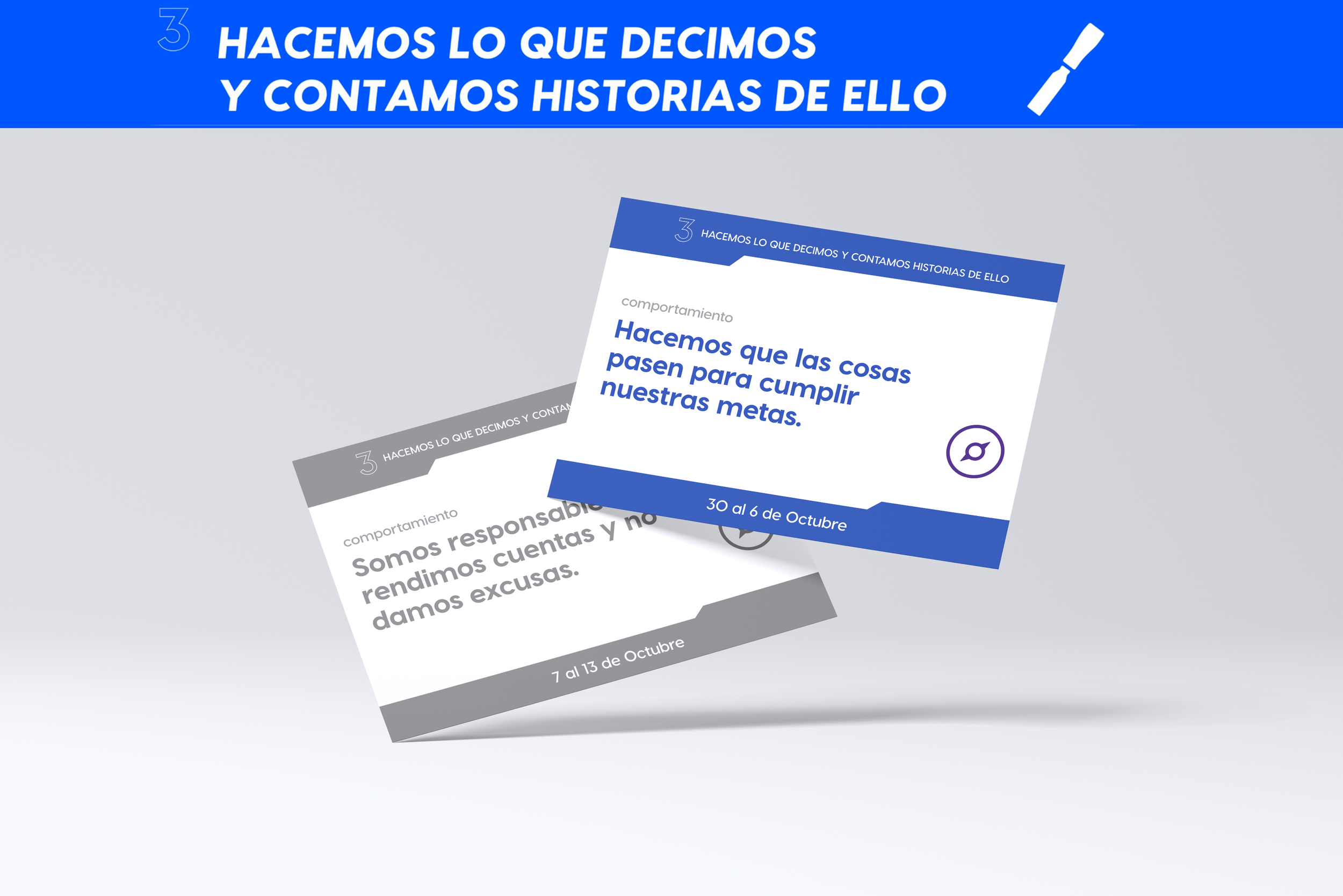 Modelo de liderazgo: Empezamos un nuevo acompañamiento de pilar y comportamiento de la semana