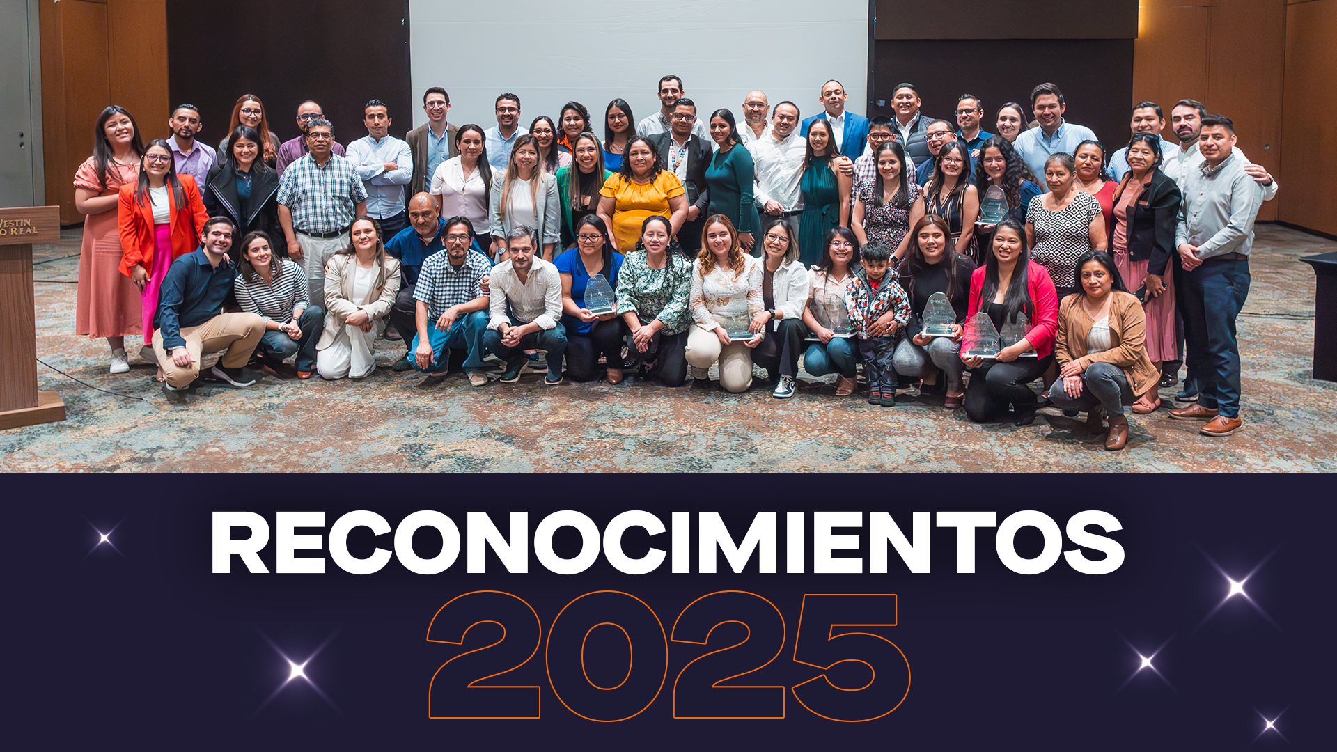 ¡Felicidades, celebramos a los ganadores del programa de reconocimientos!