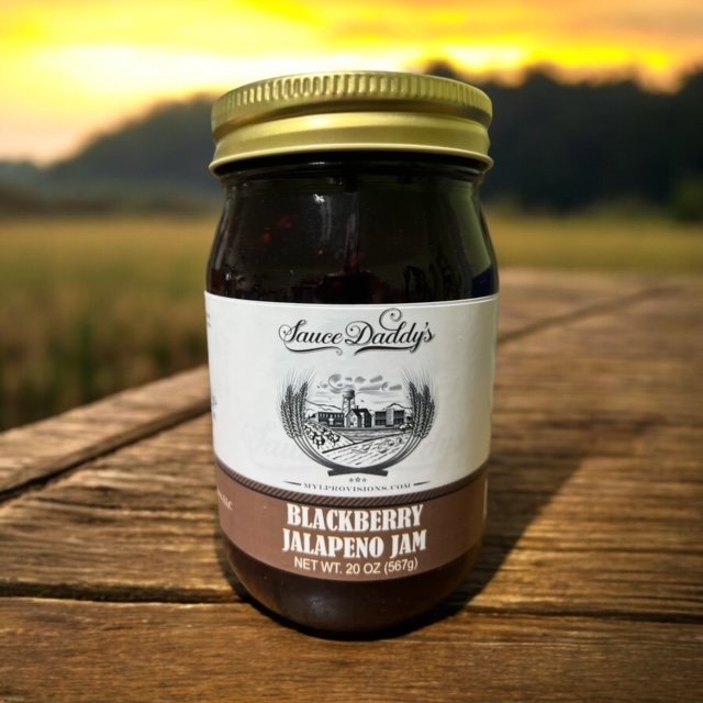 Sauce Daddy's Blackberry Jalapeno Jam