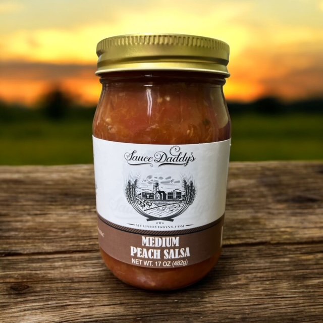 Sauce Daddy's Medium Peach Salsa