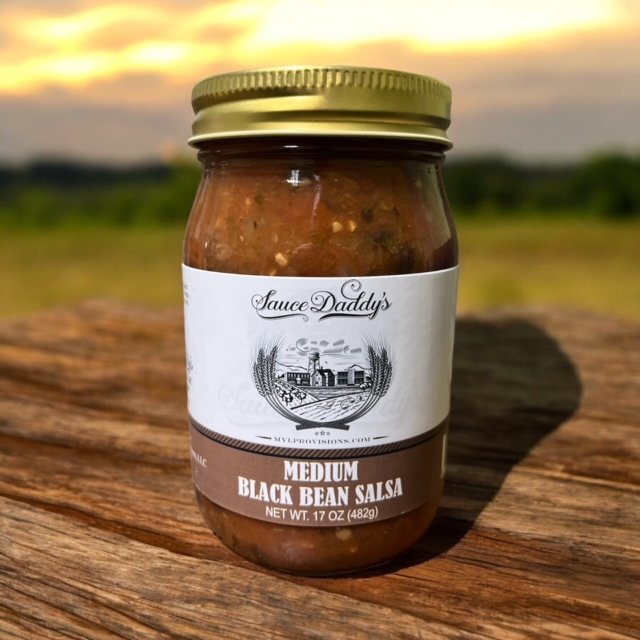Sauce Daddy's Black Bean Salsa