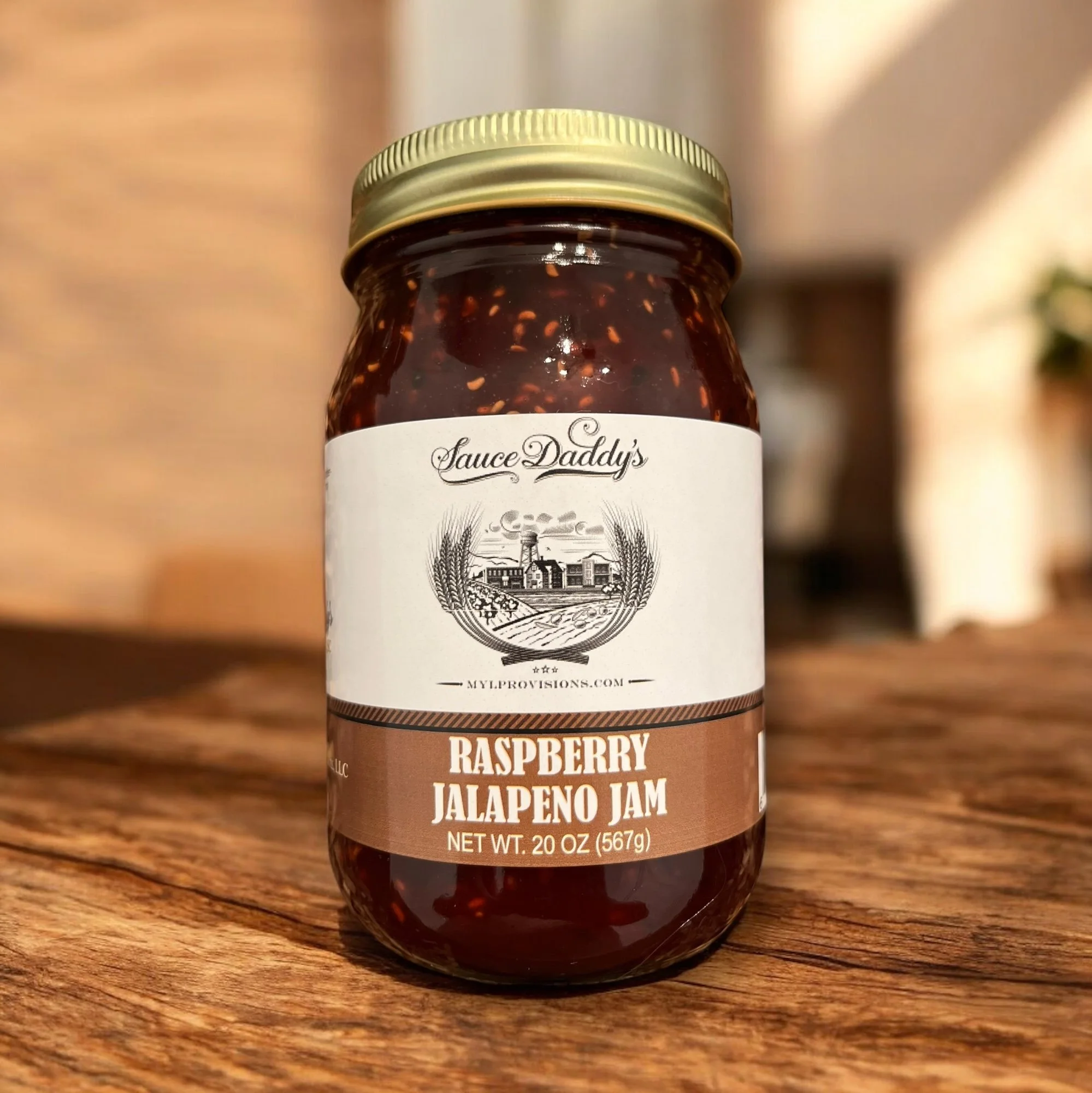 Sauce Daddy's Raspberry Jalapeno Jam