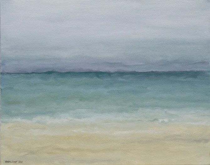 Sky, Sea, Sand Oil on Canvas 16 x 20 inches 2011