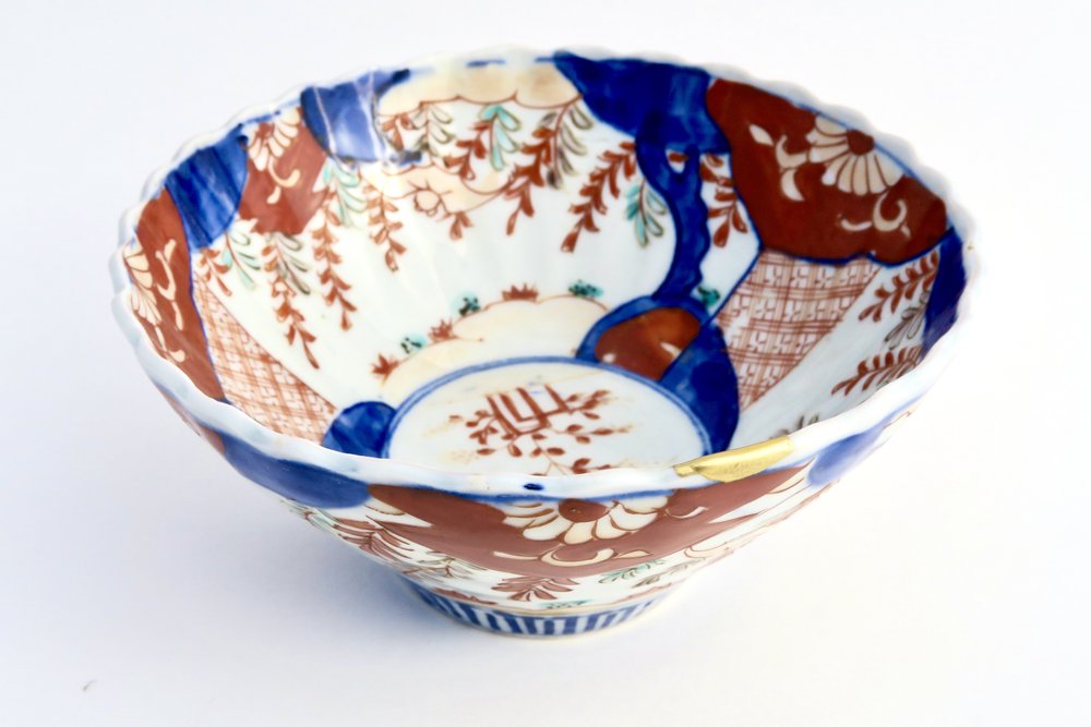 Sold at Auction: Antique Japanese Kintsugi Bowl