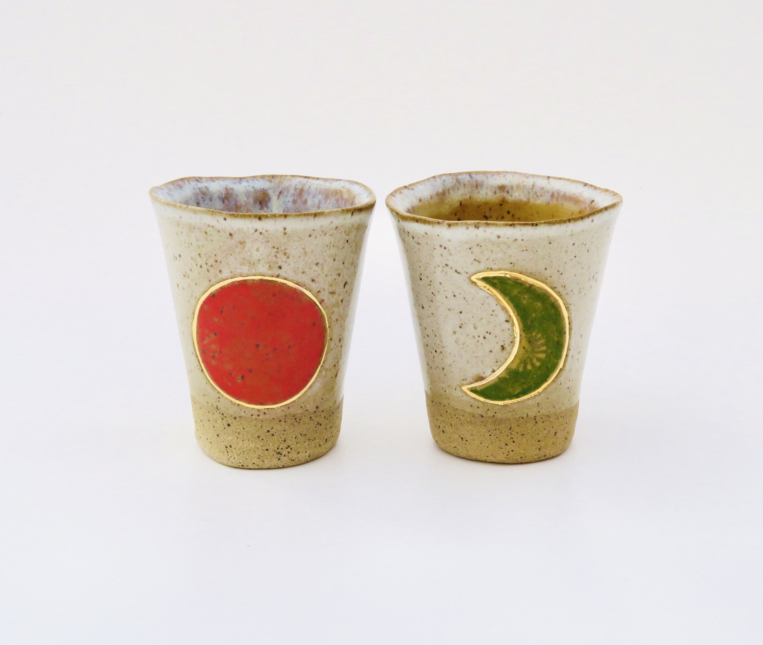 Pair of Sun and Moon Cups