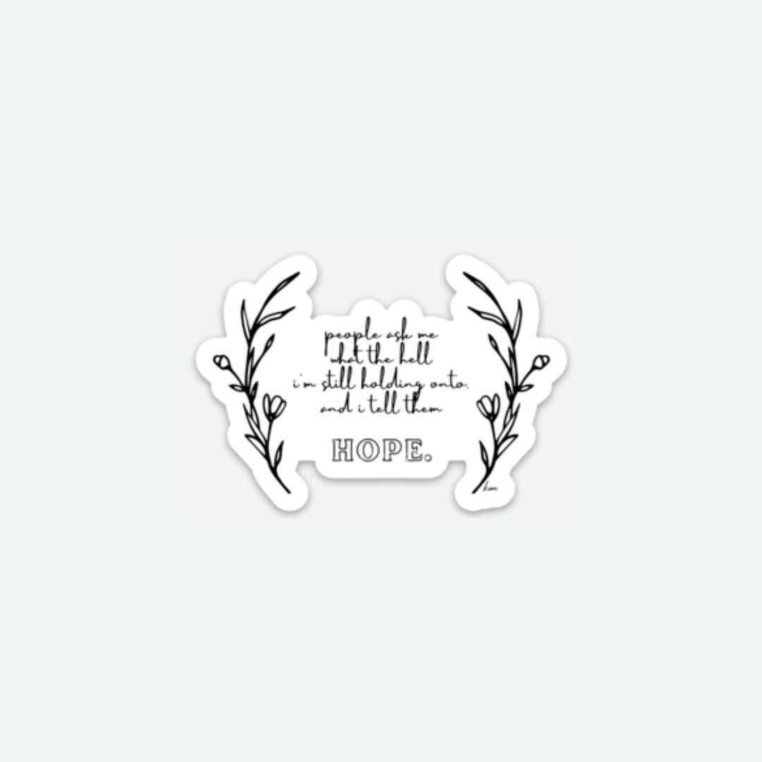 Hope Sticker — Kristina Mahr