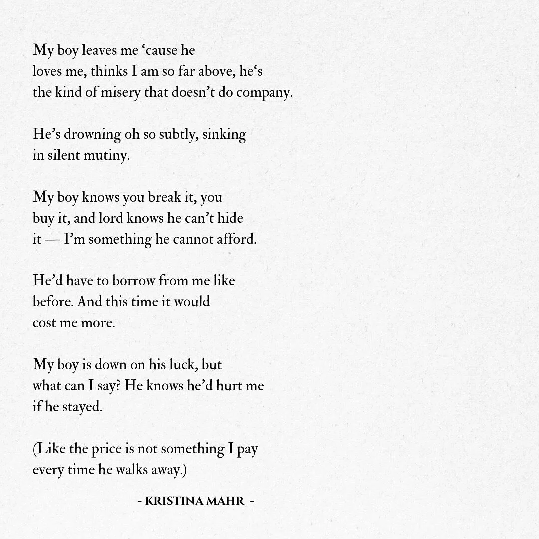 Today is Day 3 of National Poetry Month, and Day 3 of my Countdown to The Tortured Poets Department Poem-A-Day challenge! 🫶🏻 (#PoemADayTilTTPD) 

The third track on the tracklist is &ldquo;My Boy Only Breaks His Favorite Toys&rdquo;, so that served