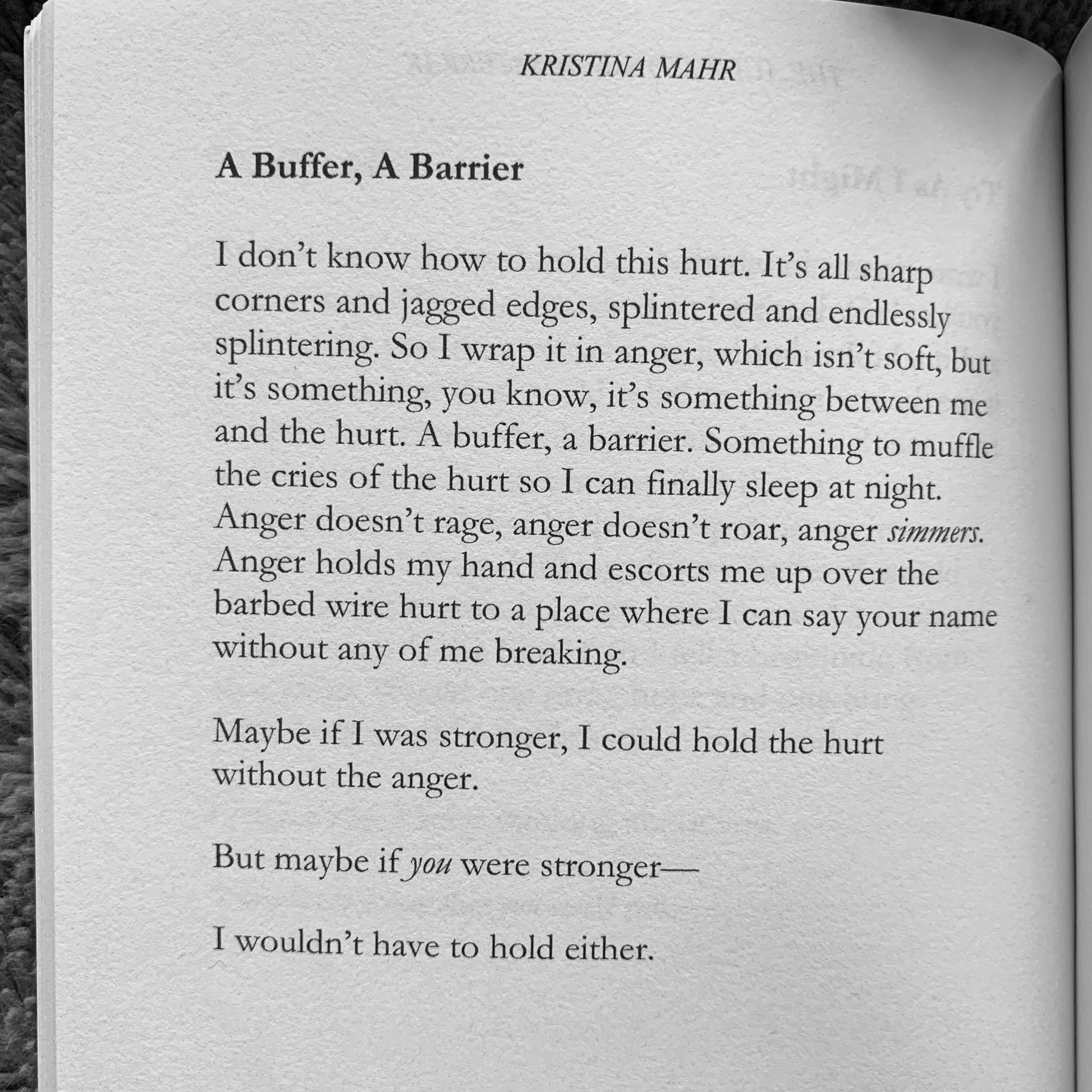 maybe if i was stronger. 🤍

(You can find this poem in my The Audacity of Heartbreak collection, available signed through my website or unsigned through Amazon.)
.
.
#words #quotes #affirmations #wordporn #wordgasm #spilledink #quotesoftheday #quote