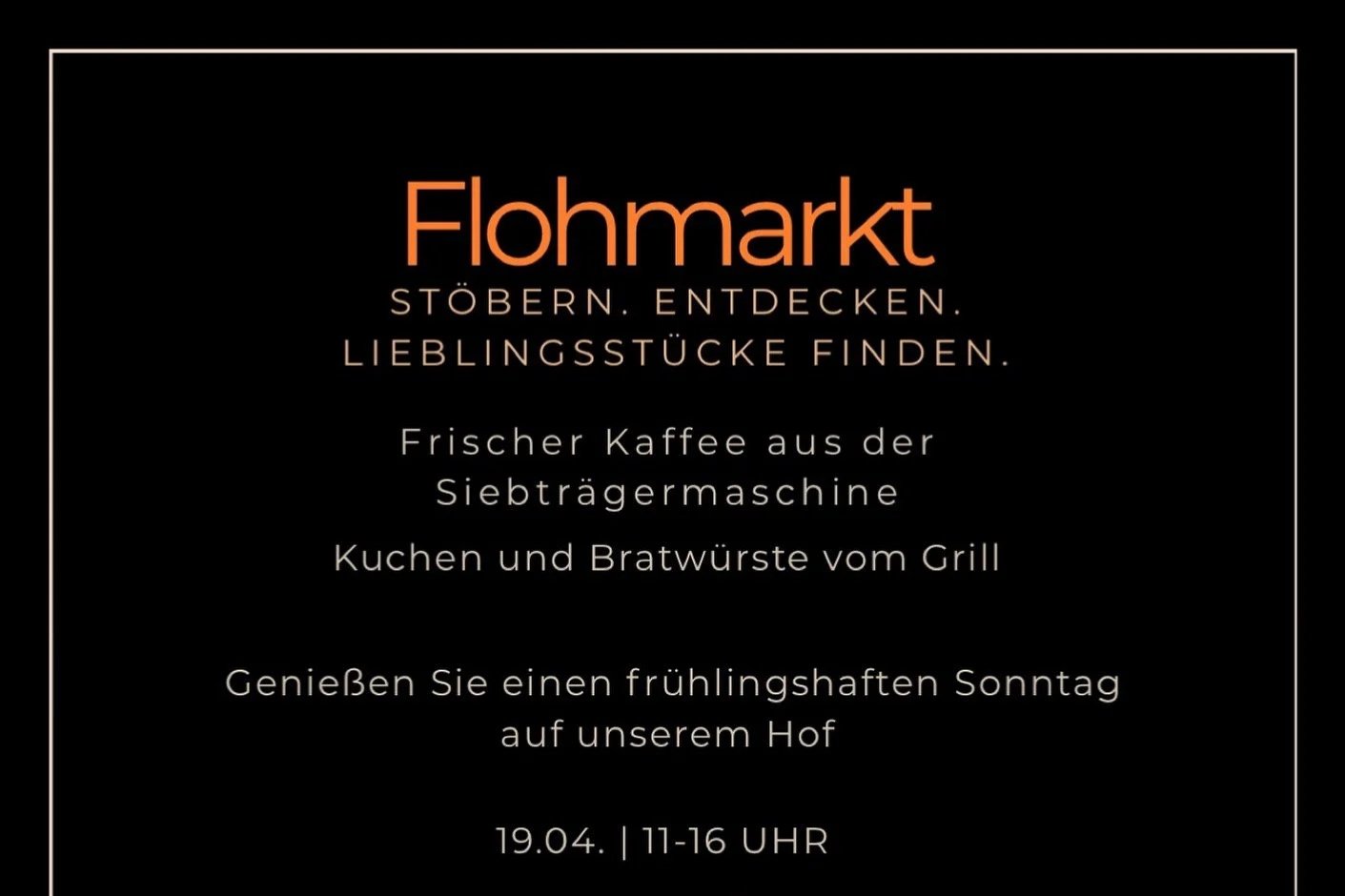 Sonntags-Flohmarkt