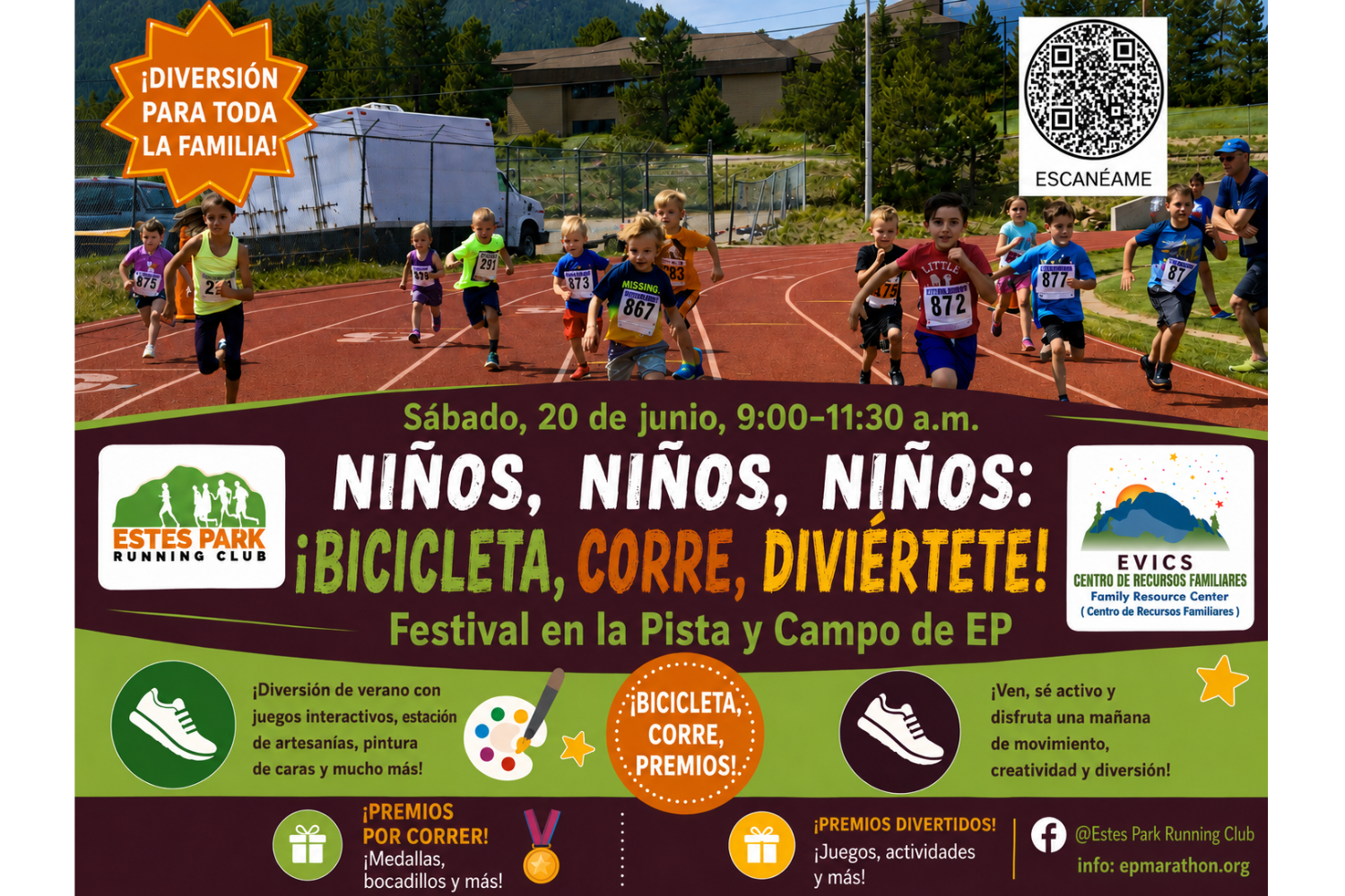 Kids, Kids, Kids: Bike, Run, Fun!