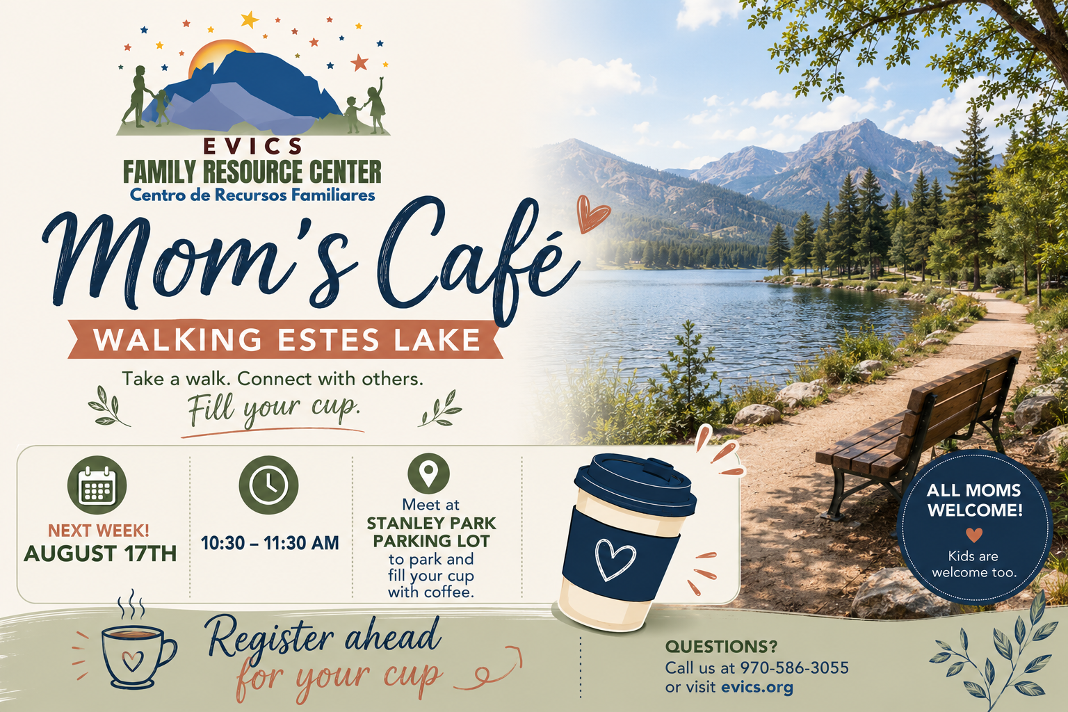 Mom's Cafe: Walking Estes Lake