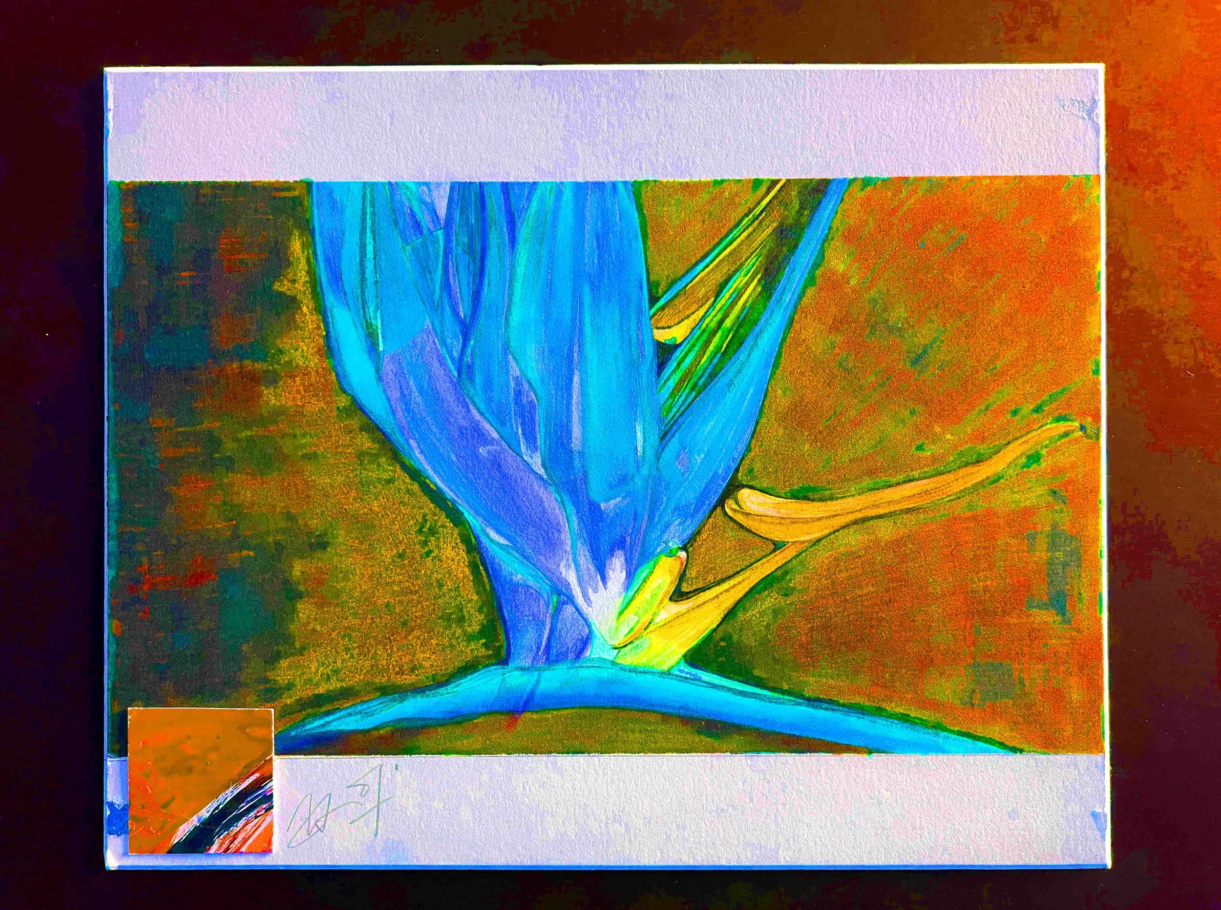 Erupting Flower - hue