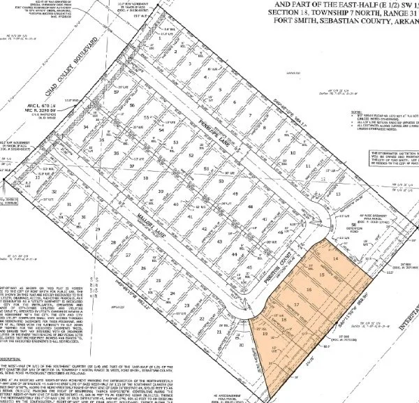 stone ridge lot map