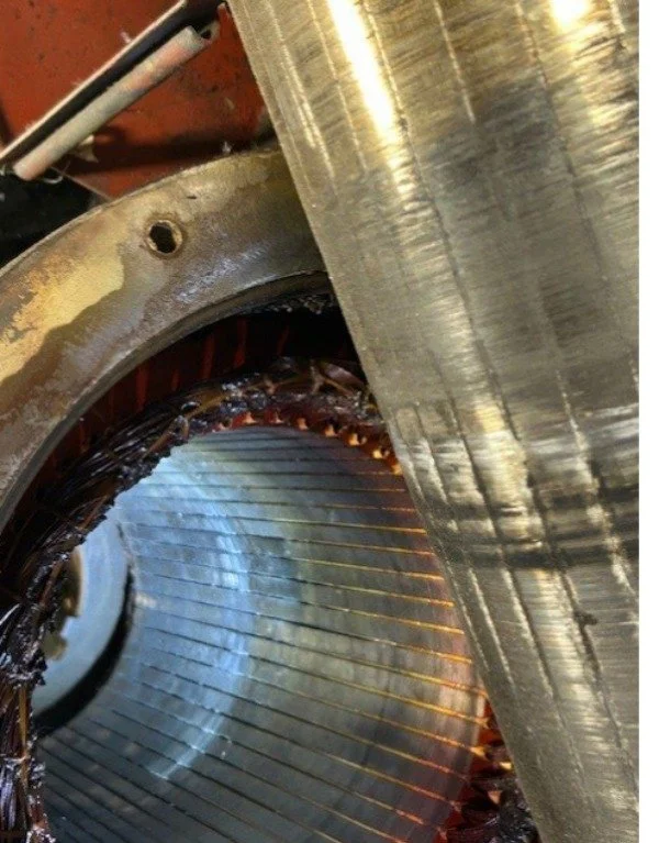 damage to a pump at p street plant