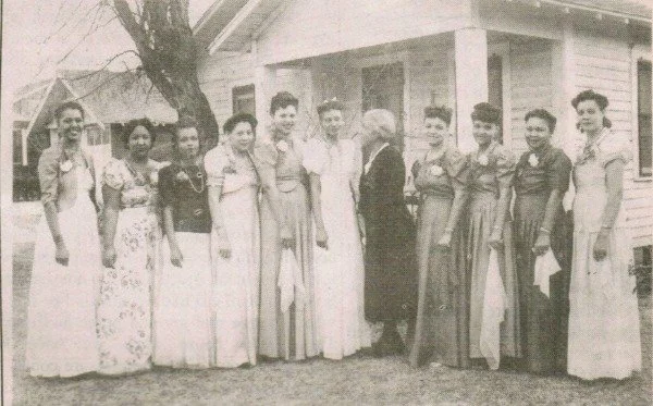 rainbow girls vintage picture