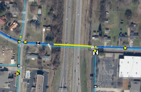 I-540 and Euper crossing