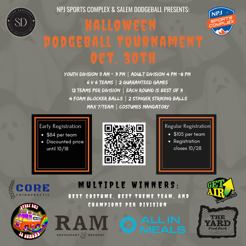 Halloween 6v6 Dodgeball — NPJ Sports Complex