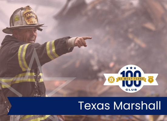 100 Club West Texas Marshall Sponsor