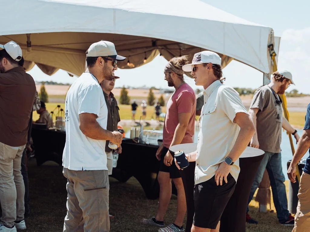 100 Club Dove Hunt men speaking