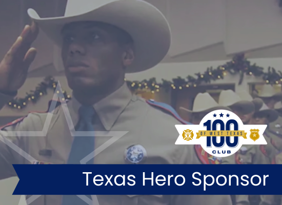 100 Club Texas Hero Sponsorship