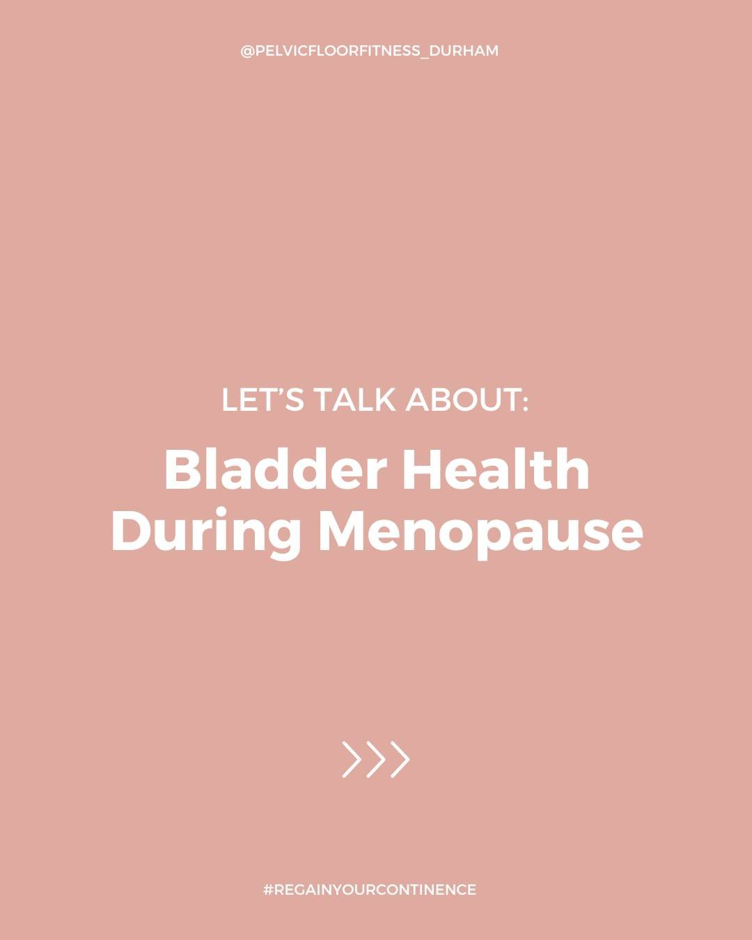 💪💧 Don't worry, you're not alone. Many women experience changes in bladder function during menopause, so there's no shame in discussing it openly and seeking support. Whether it's through lifestyle adjustments, pelvic floor exercises, or medical in