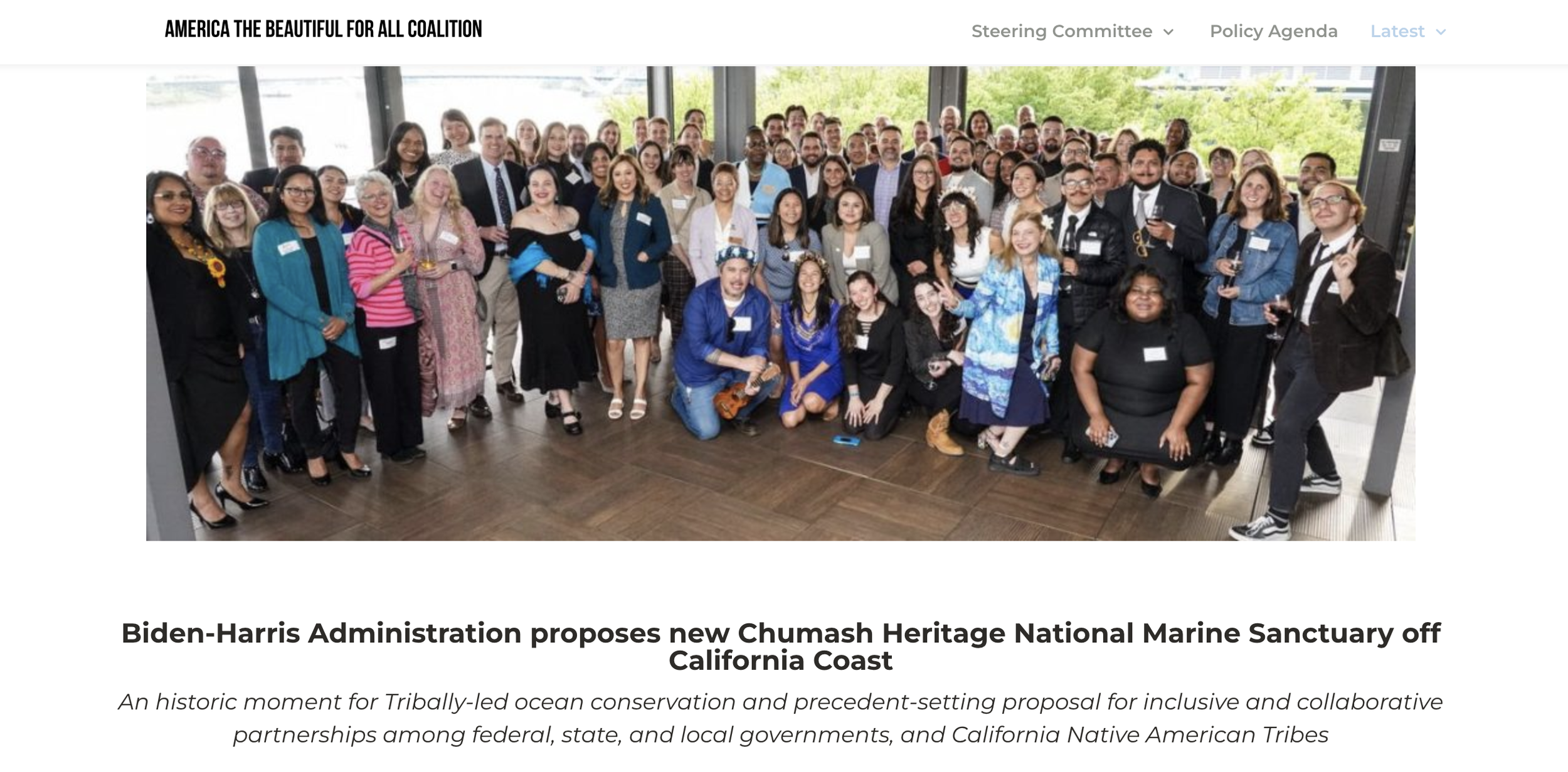 Biden-Harris Administration proposes new Chumash Heritage National Marine Sanctuary off California Coast