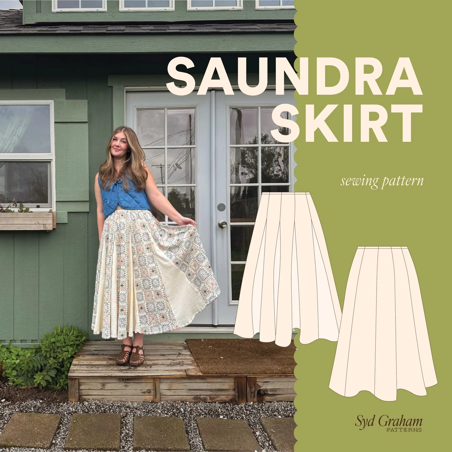 Saundra Skirt - Syd Graham Patterns (Copy)