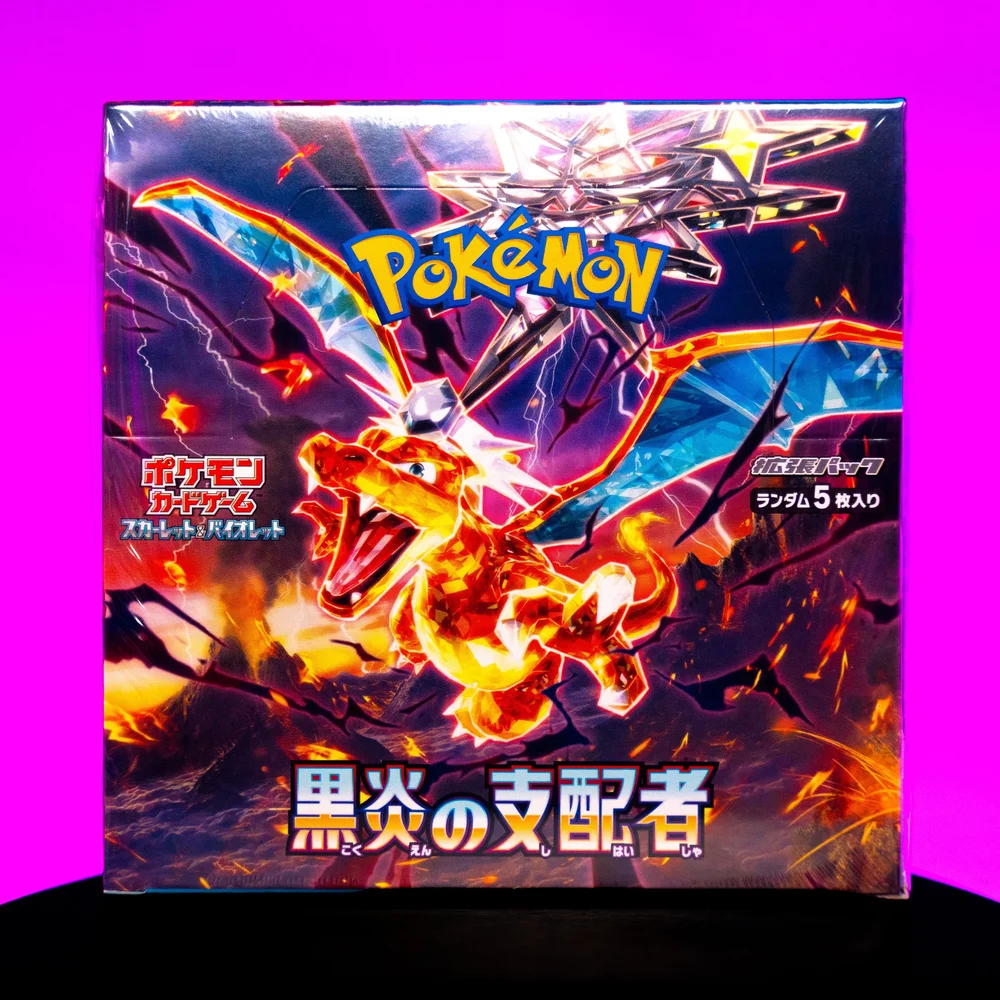 pokémon ruler of the black flame booster box Amazon.com: Pokemon Card Game Japanese High Class Shiny Treasure SV4a Booster  Pack (10 Cards Per Pack) : Toys & Games main image 0