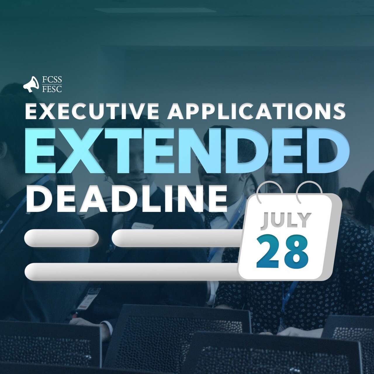 DEADLINE EXTENDED! Gain volunteer hours and leadership experience working for a Federally-registered youth-led charity. Apply through link in bio by July 28th at 11:59 p.m. ET! ⁠
⁠
#fcss #executive #charity #volunteer #nonprofit #highschool #policy #