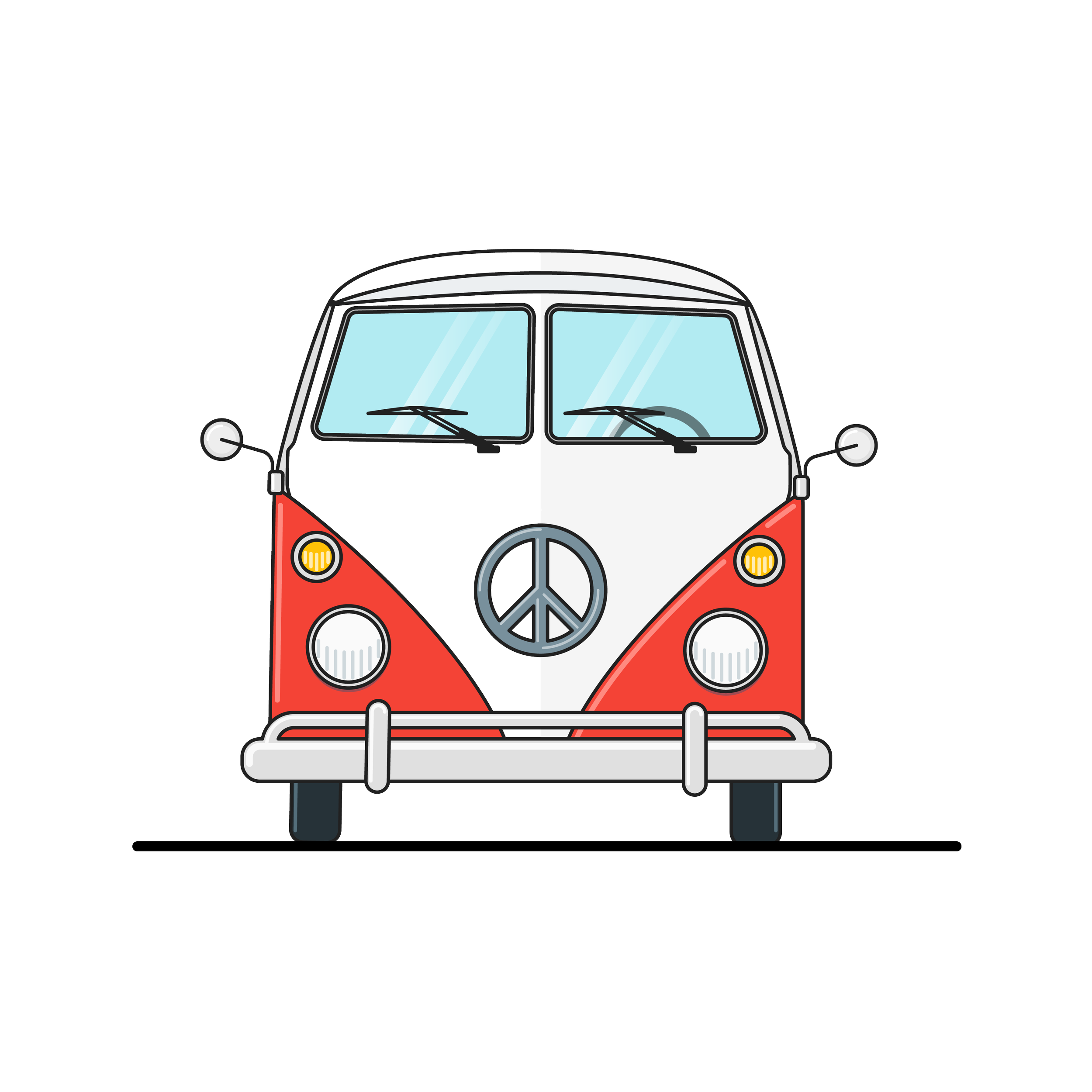 Sam Slater Art Studio VW Bus