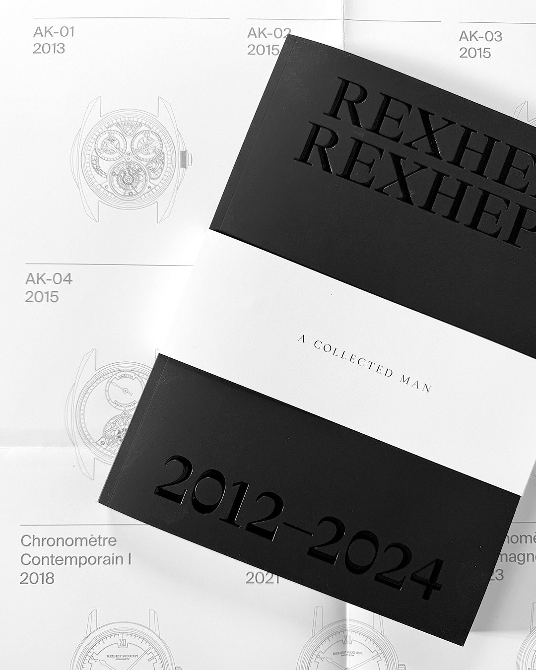 Wishing the teams at @a_collected_man and @akrivia a huge congratulations on the launch of the @rexhep.rexhepi Collector&rsquo;s Guide.

It was a real privilege to support the project by creating renders and technical drawings of each of Rexhep&rsquo