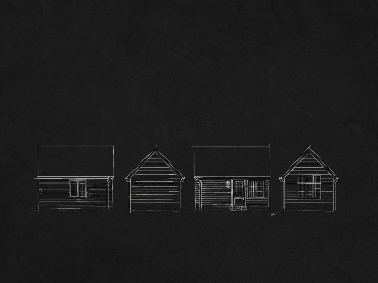 I spend most of my time designing watches. But the same principles of proportion, restraint, and longevity apply at every scale.

This sketch from a new project explores a studio conversion within the grounds of a historic building, looking at how ne