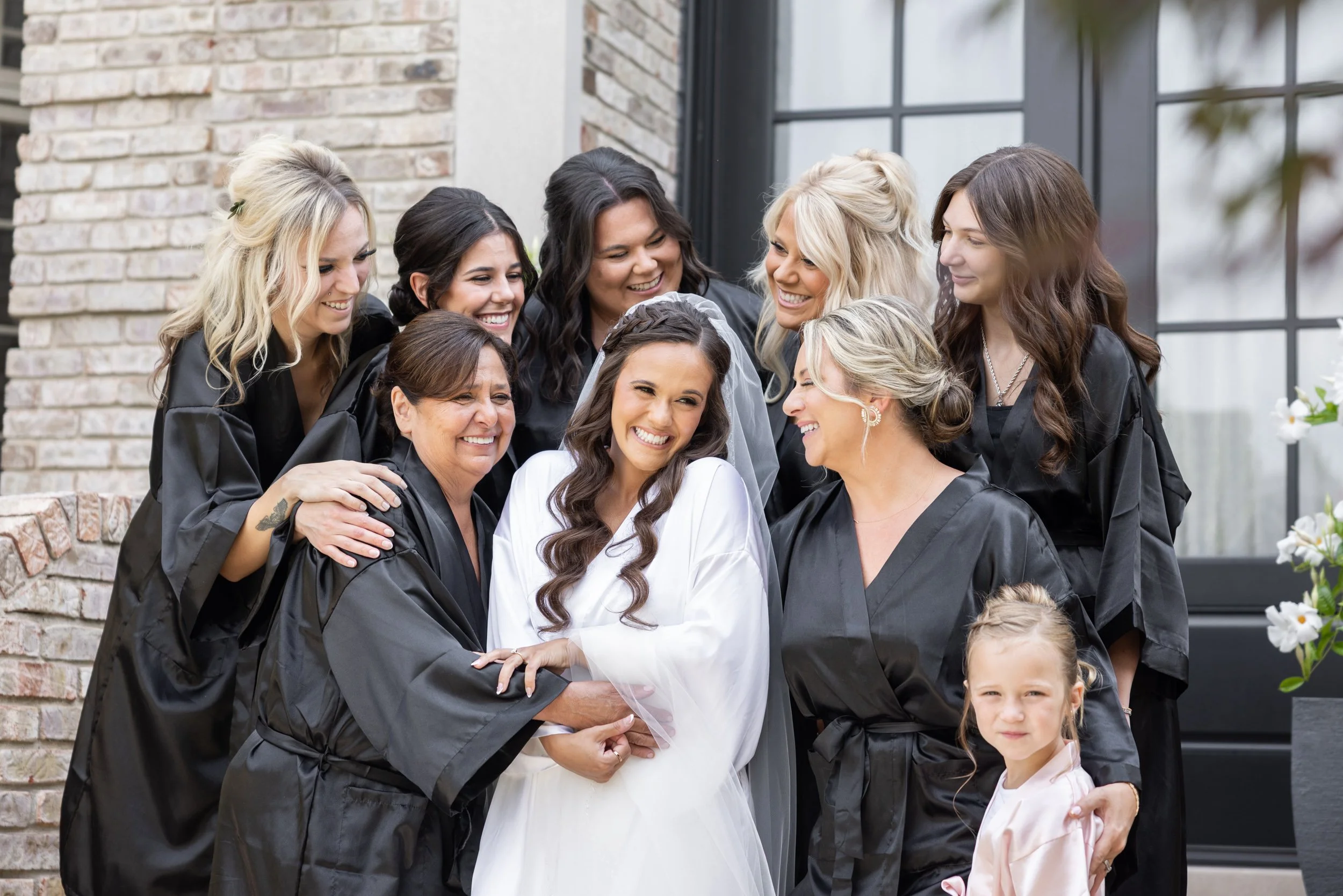 Rochester, Michigan Bride and Bridesmaids
