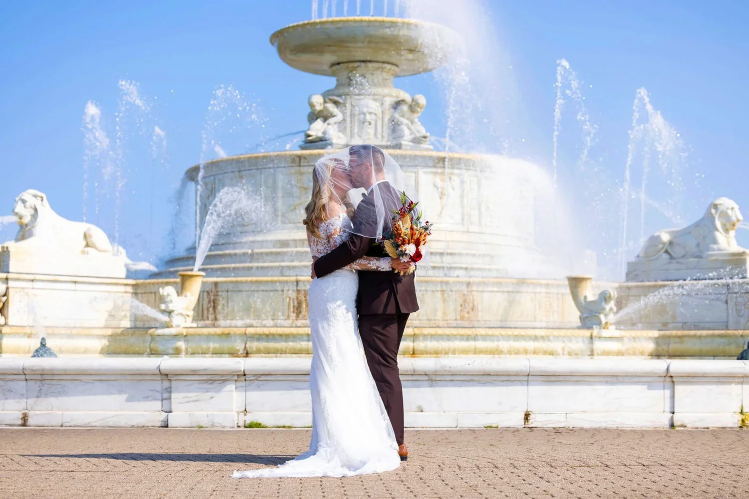Belle Isle Detroit Michigan Wedding Photo.webp