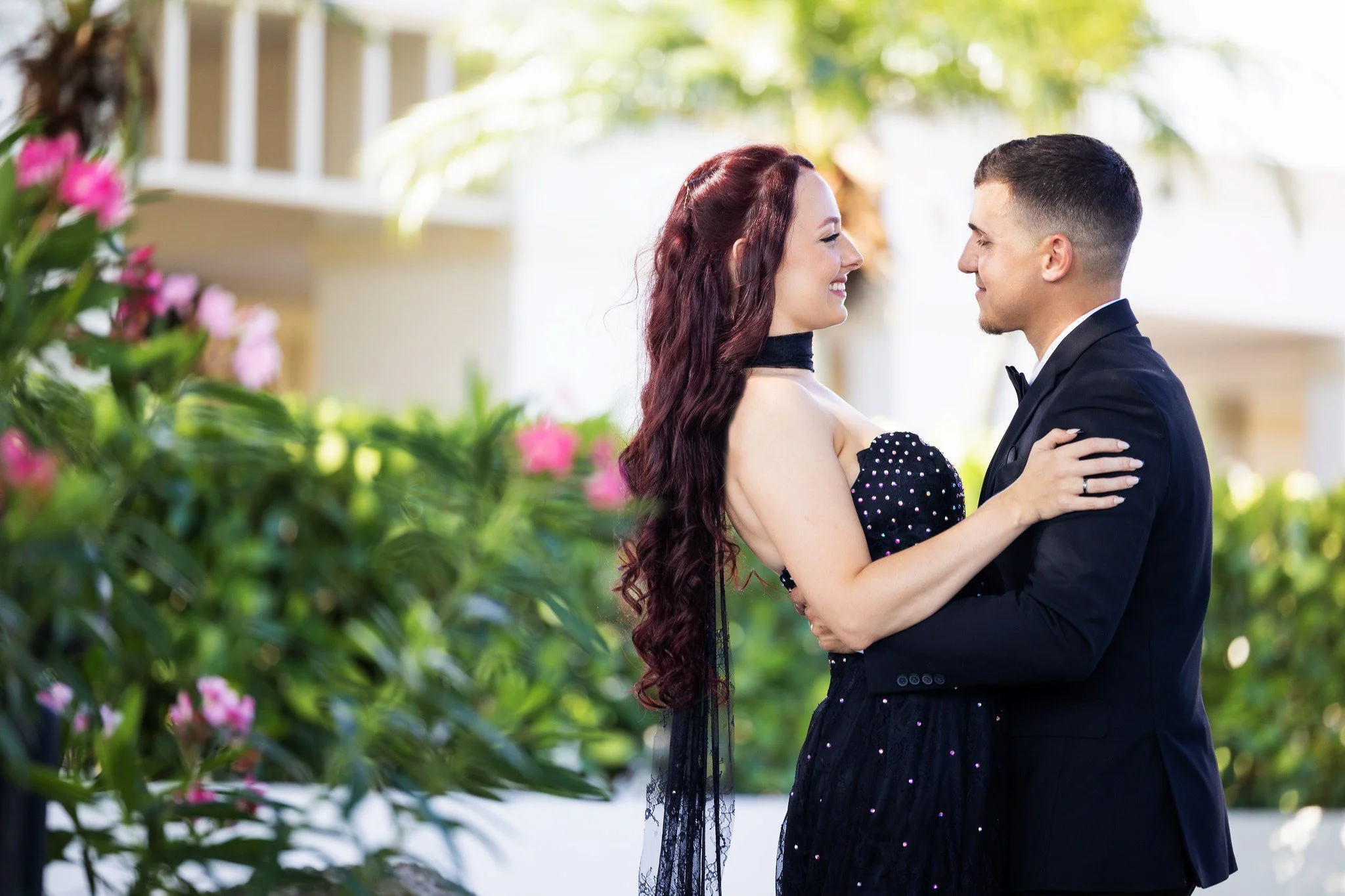destination wedding photo in miami florida