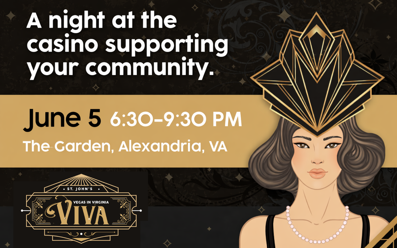 A night at the casino supporting your community: Vegas in Virginia