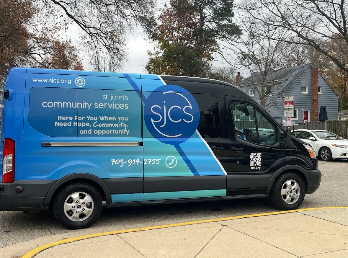 The SJCS mobile food pantry