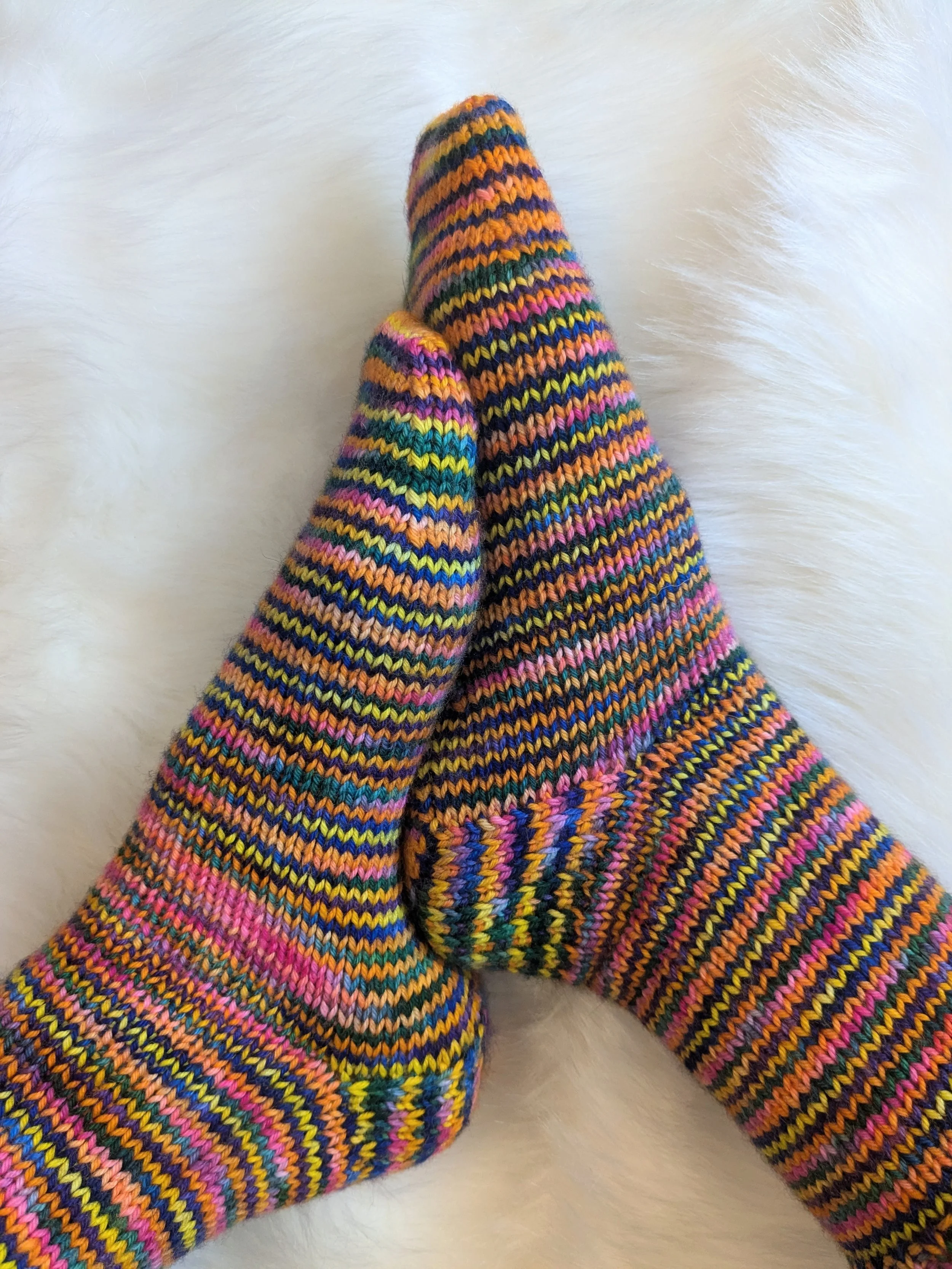 24 Days of Quickies: The DK Goldbrick Socks