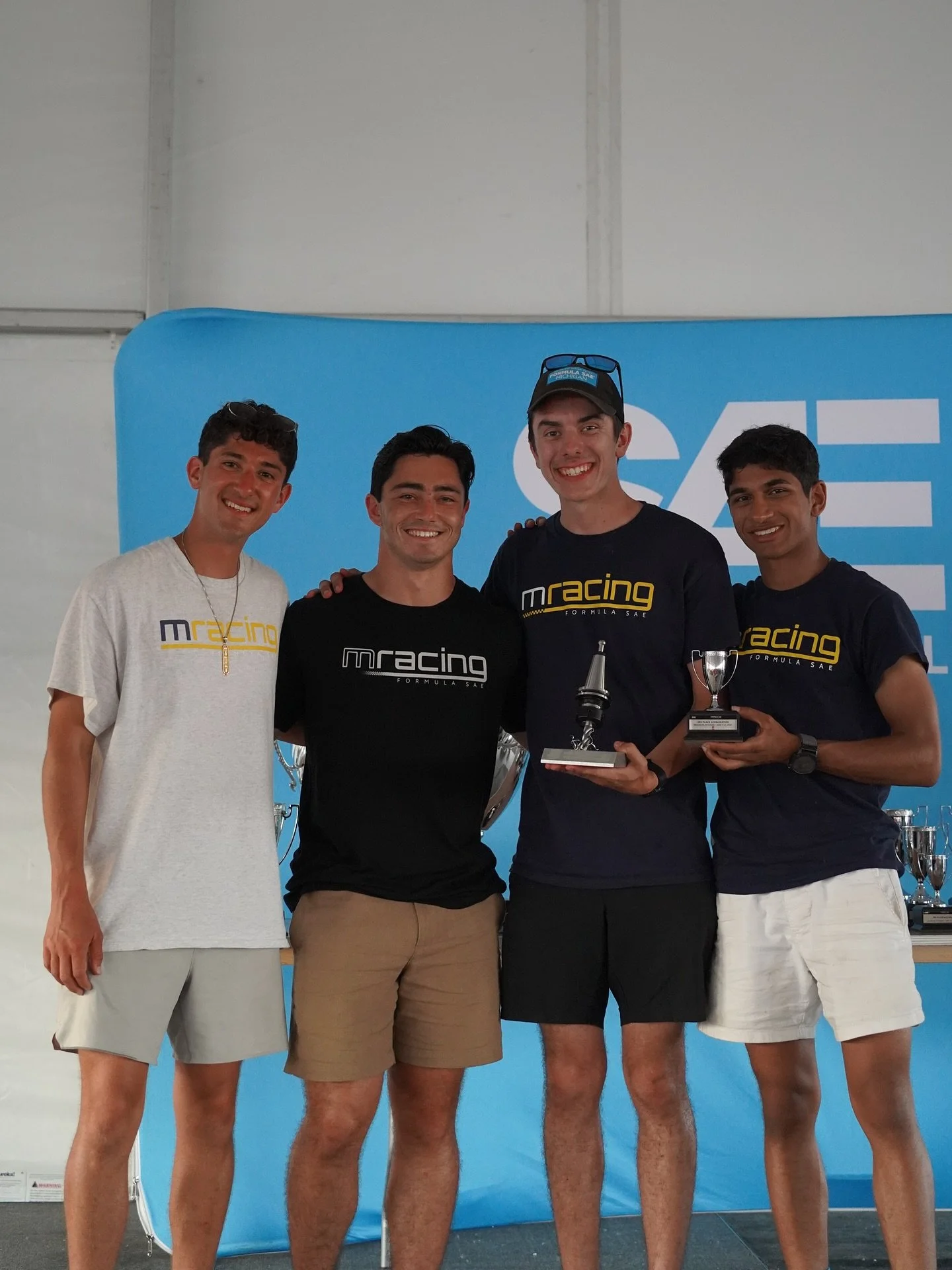 Throwing it back to winning 3rd place accel at MIS!
. . . .
#fsae #accel #goblue #formulastudent