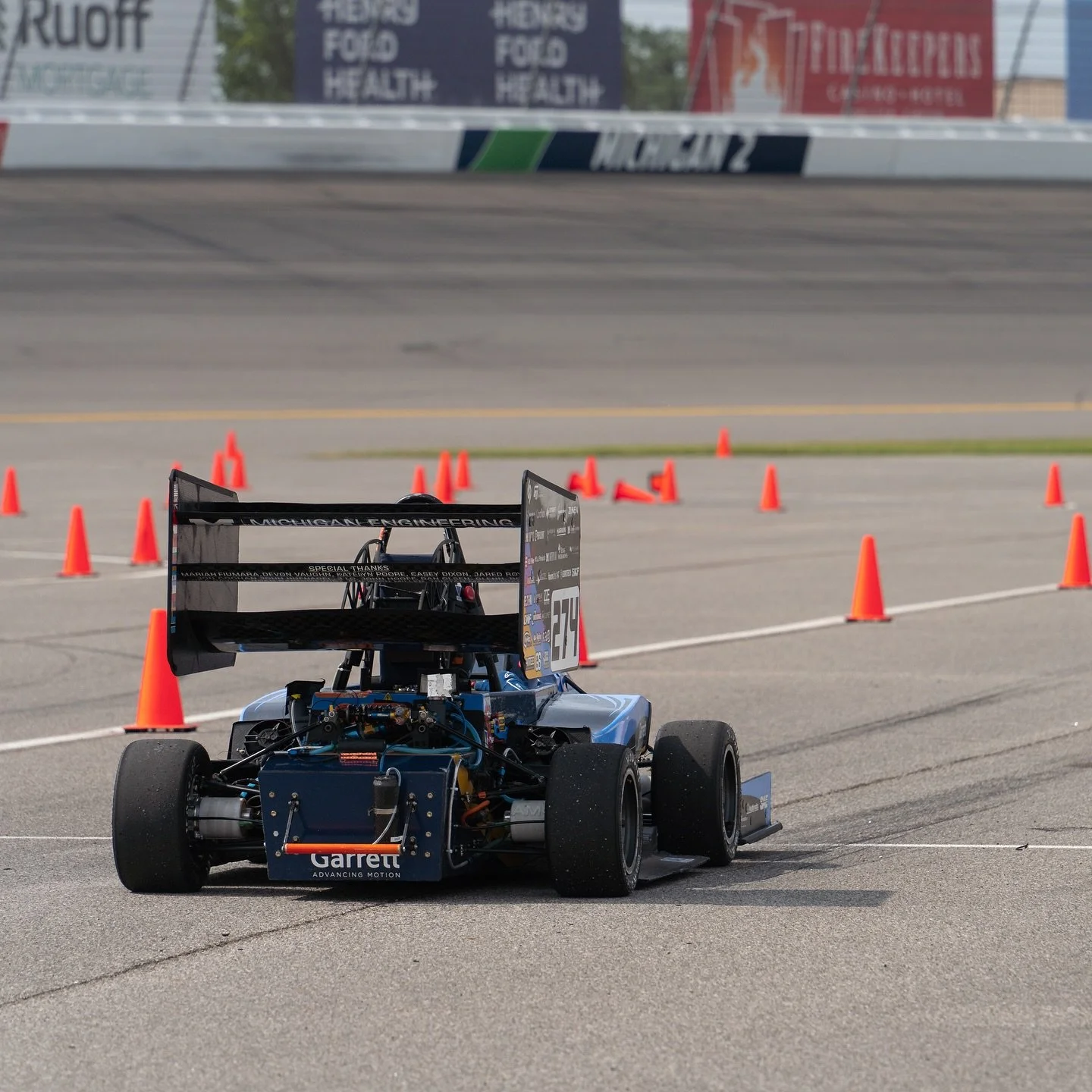 Starting the content dump with the pics from the practice pad! It was super useful to connect data for our control systems and get the drivers ready for the dynamic events
. . . .
#mis #fsae #goblue #racing