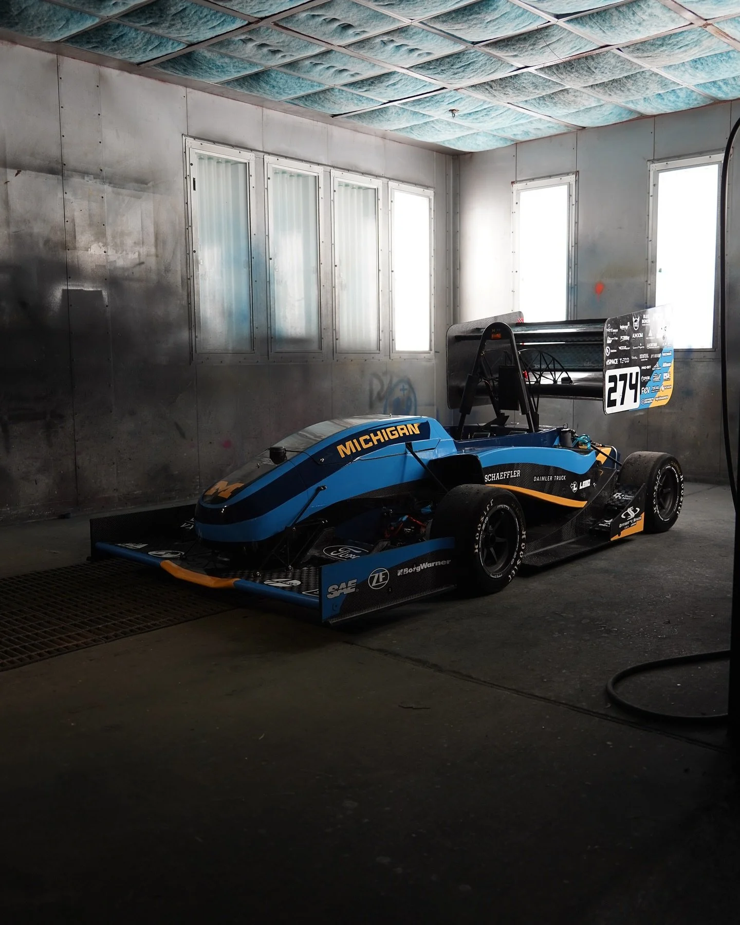 Couple pics of MR25 👀👀👀 
. . . .
#fsae #goblue #umich  #racecar