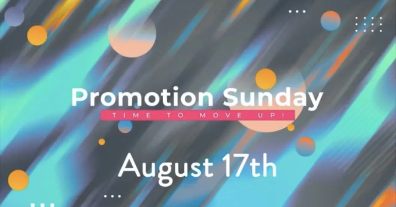 Promotion Sunday