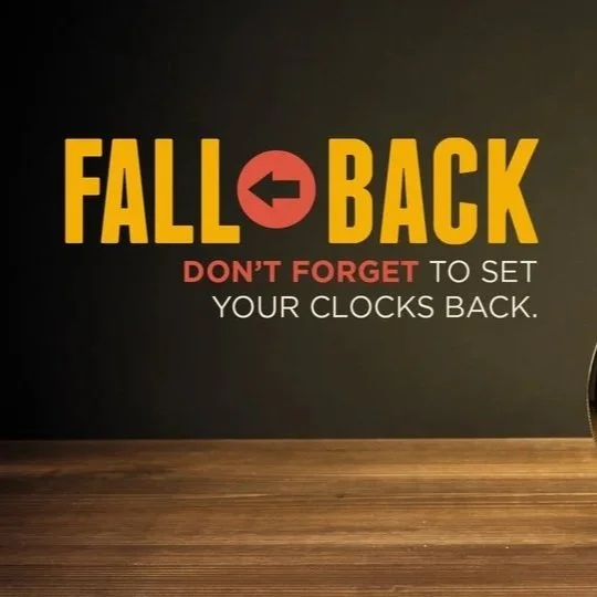 FALL BACK Time Change