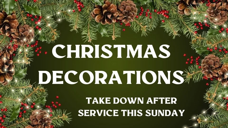 Take Christmas Decorations Down