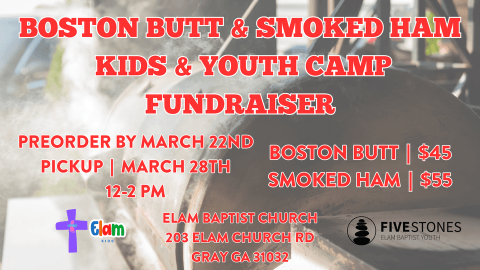 Kid’s & Youth Camp Fundraiser