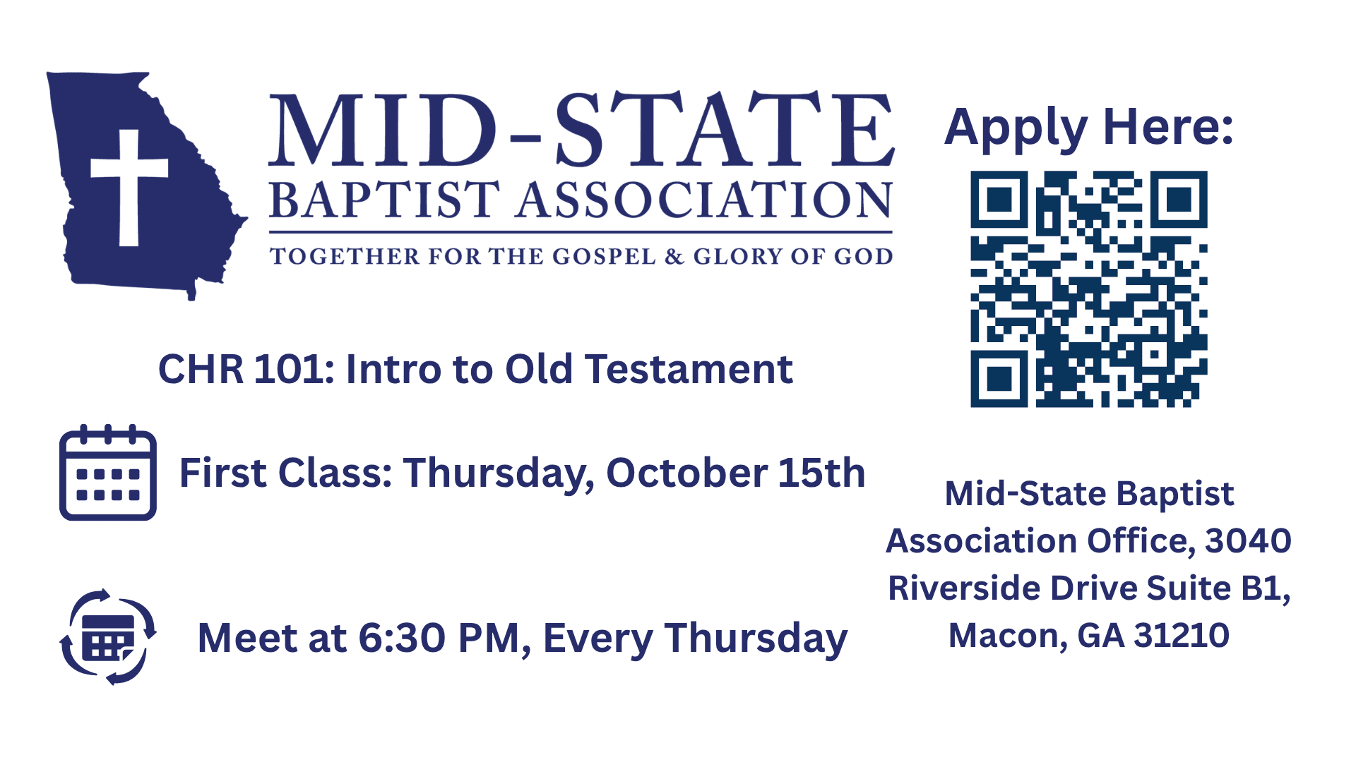 Mid State Baptist Association Intro to Old Testament