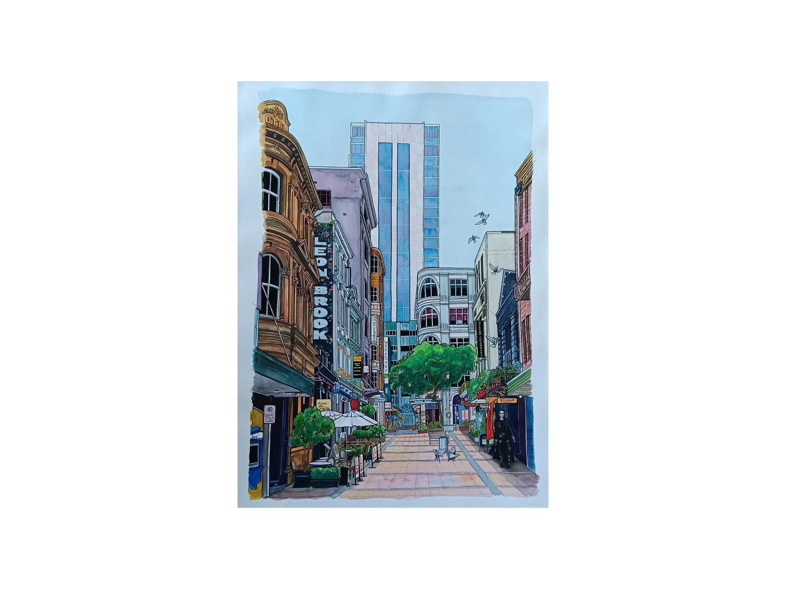 'Vulcan Lane' Auckland CBD