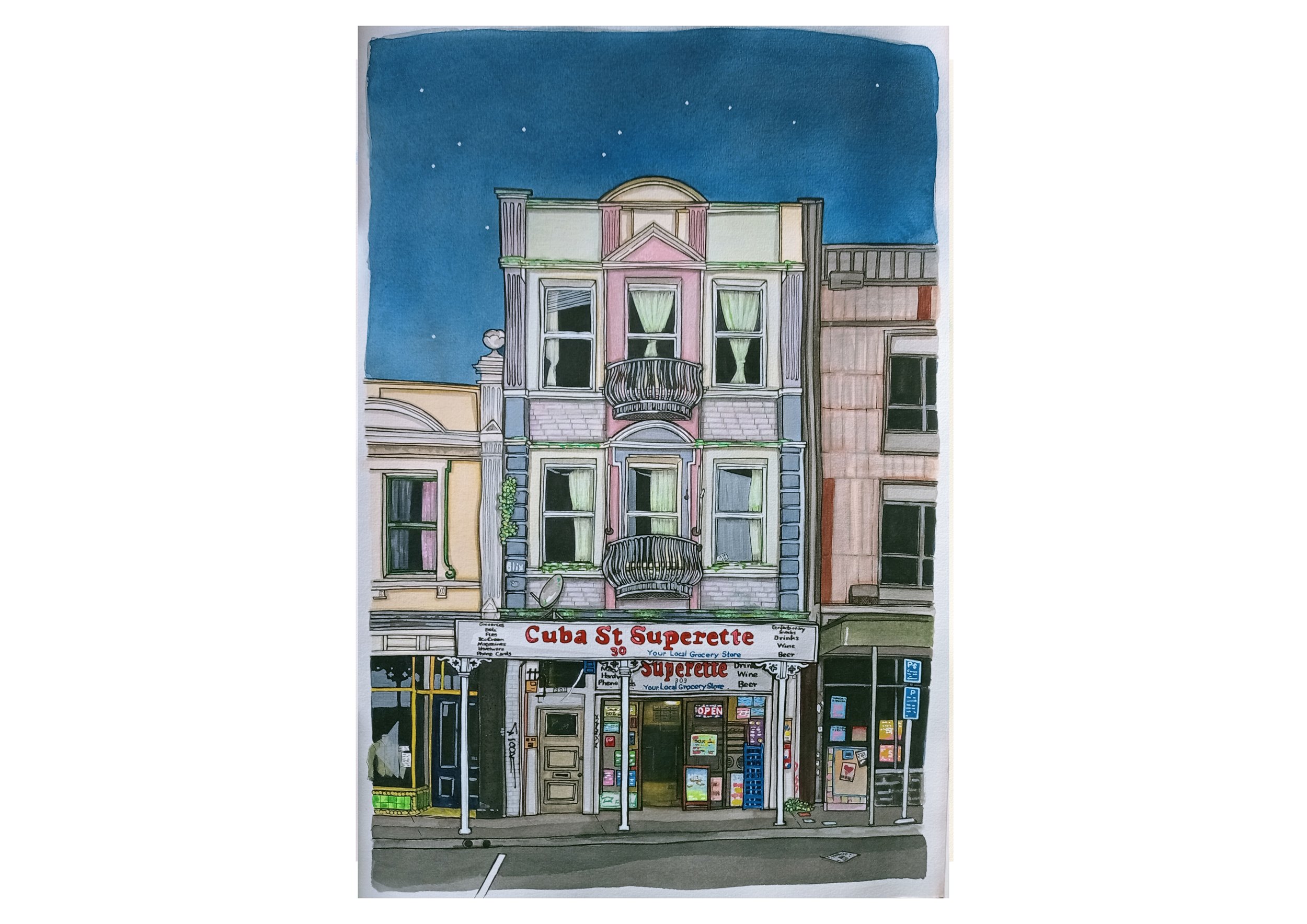 Cuba Street Superette, Cuba Street, Wellington CBD